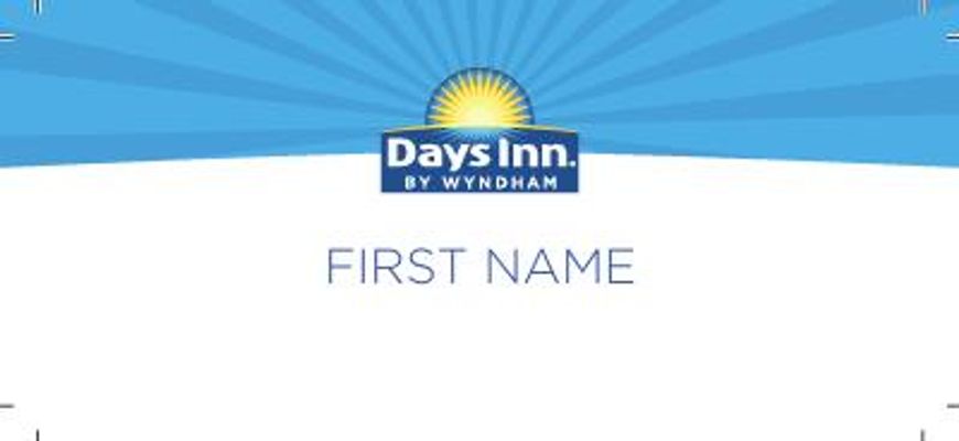Show details for Days Inn Name Badge_C