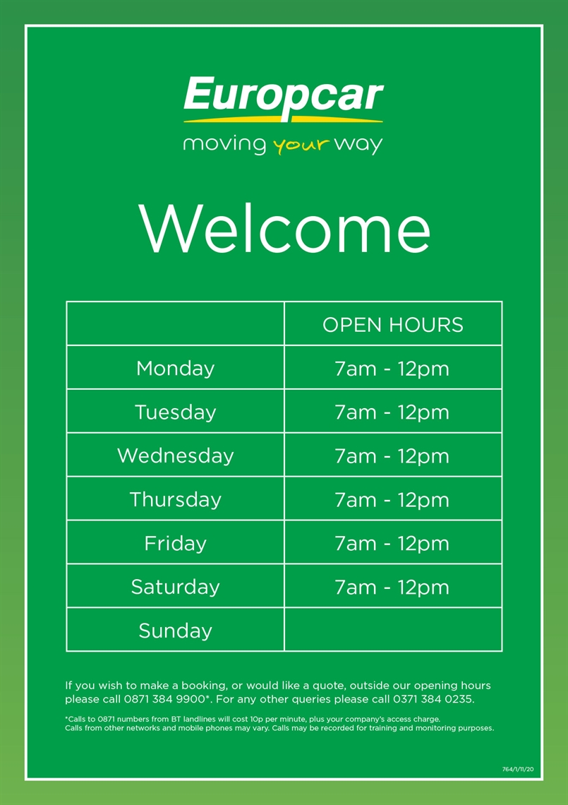 Show details for A3 Opening Hours 2020_C