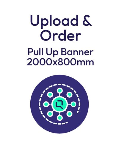 Show details for Upload & Order 2000 x 800mm Banner